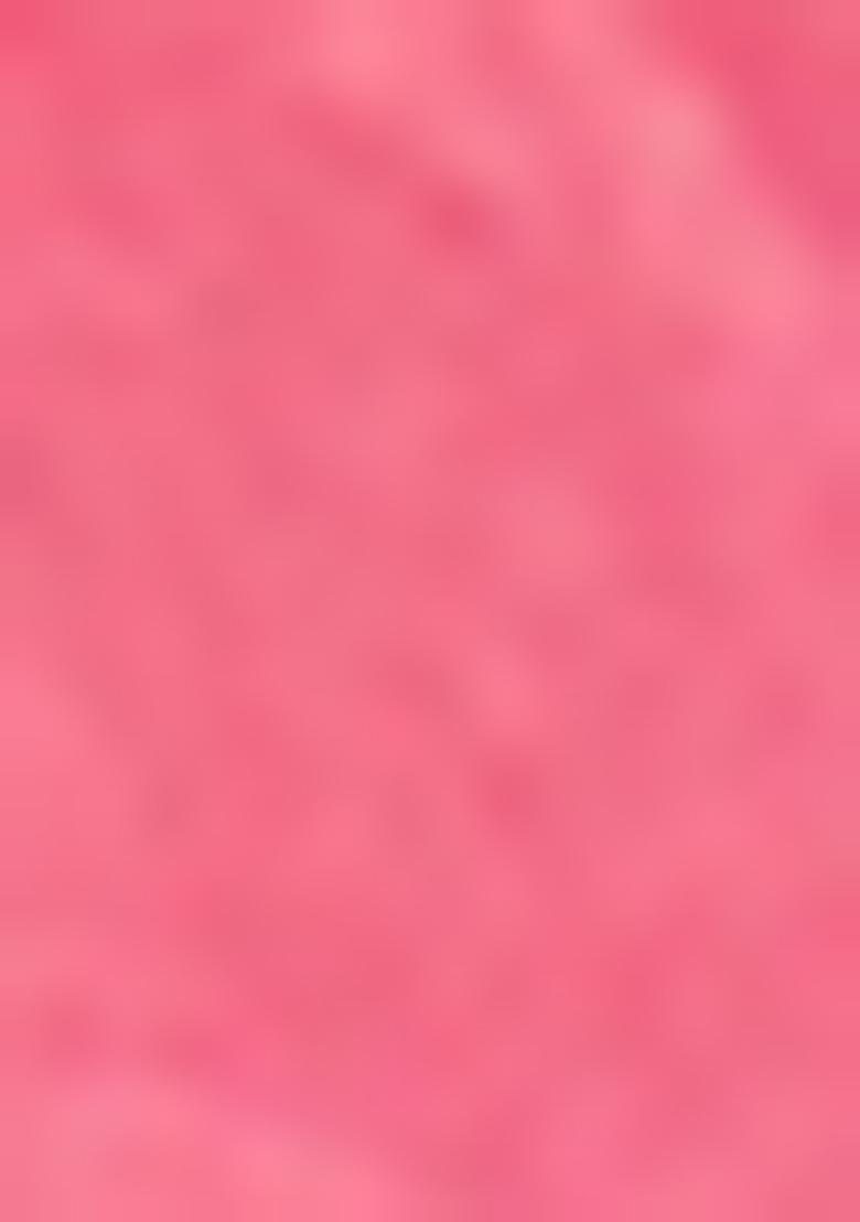 Pink Batik Print Cotton Saree Set With Belt