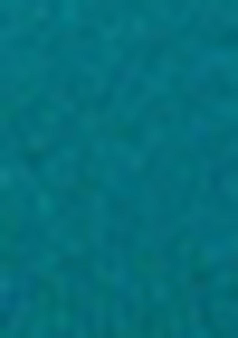 Blue Batik Print Cotton Saree Set With Belt