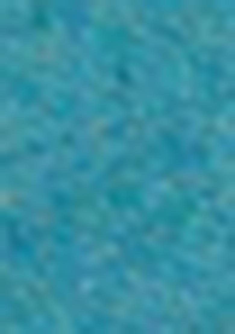 Blue Batik Print Cotton Saree Set With Belt