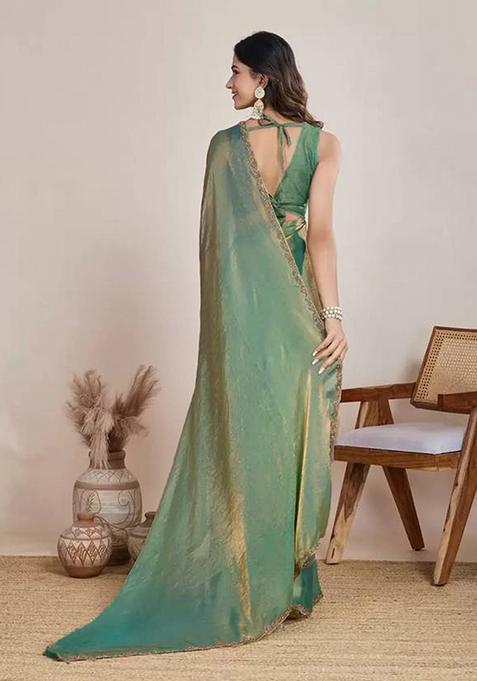 Bottel Sare In Soft Fendy Chiffon