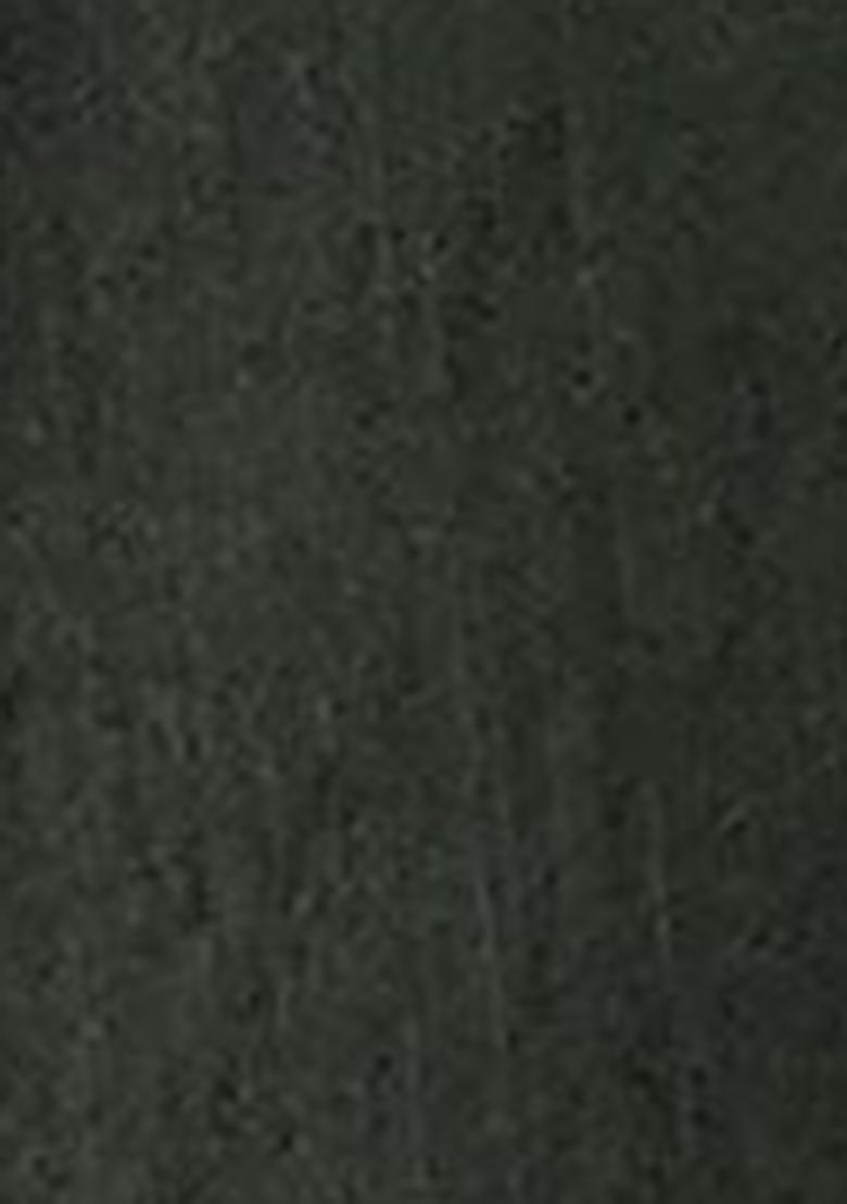 Green Printed Chiffon Saree Set