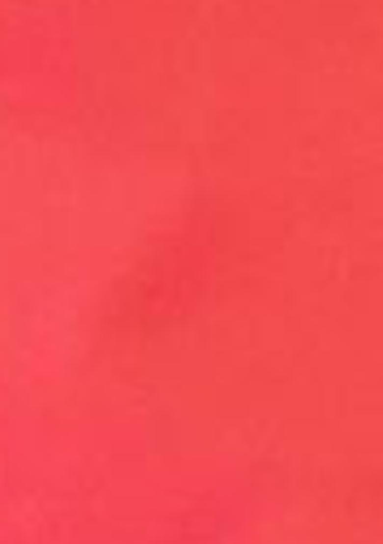 Red Woven Silk Blend Saree Set