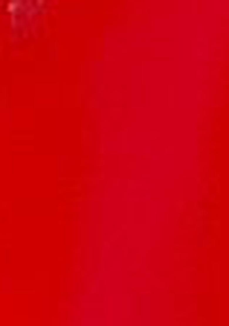 Red Woven Silk Blend Saree Set