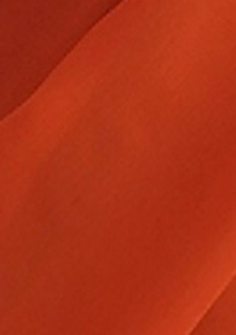 Red Embroidered Georgette Pre Stitched Saree