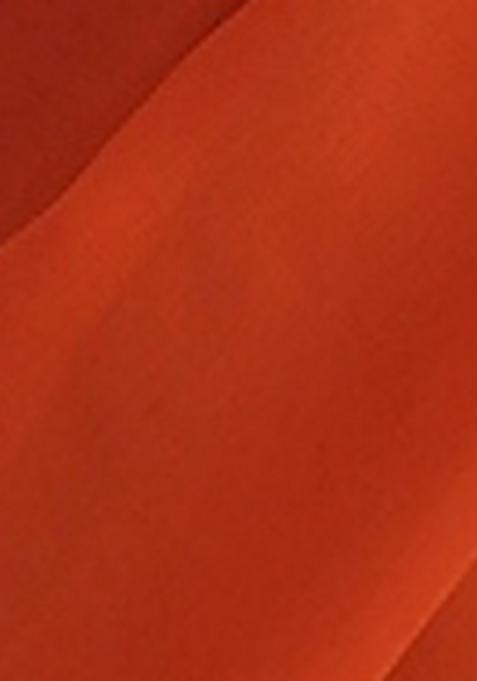 Red Embroidered Georgette Pre Stitched Saree