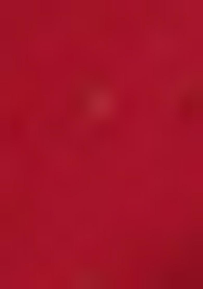 Red Embellished Chiffon Saree Set