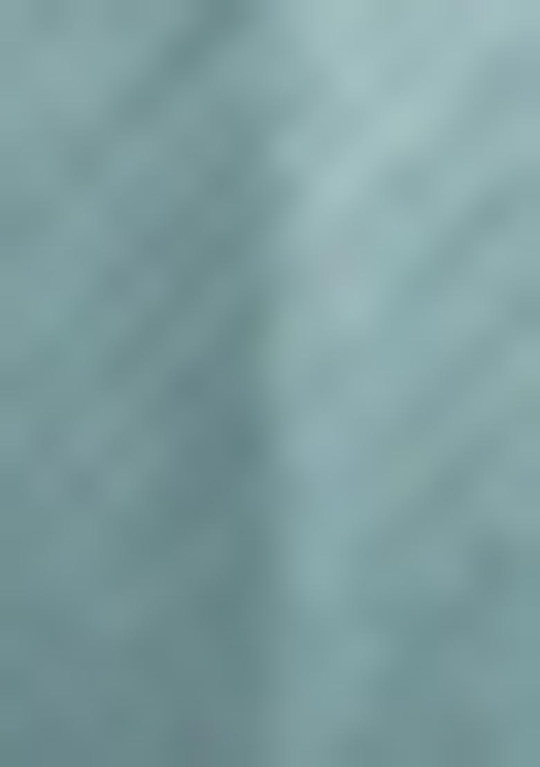 Pastel Blue Solid And Lace Border Chiffon Pre Stitched Saree