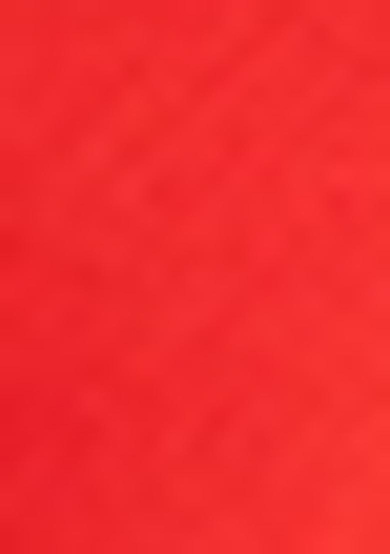 Red Solid And Lace Border Chiffon Pre Stitched Saree