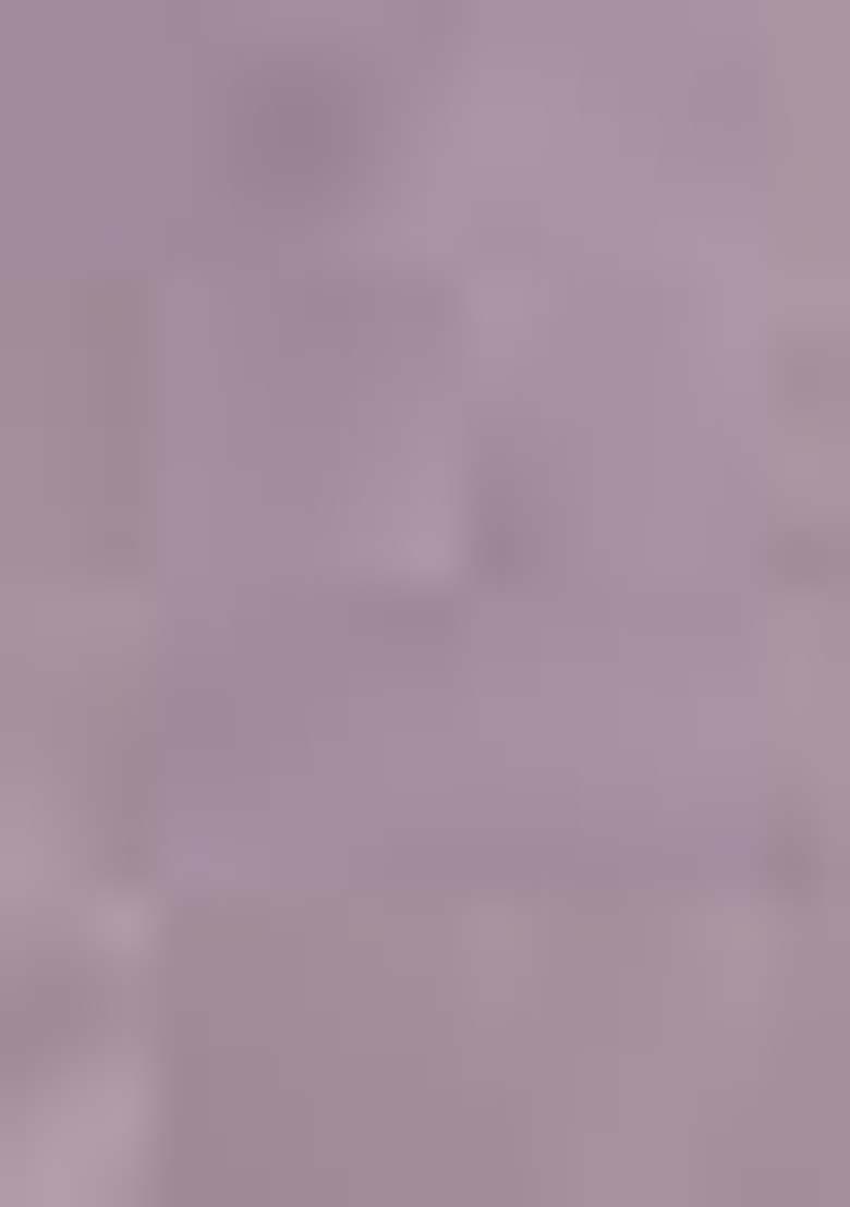 Lilac Beads And Stone Work Silk Chiffon Saree Set