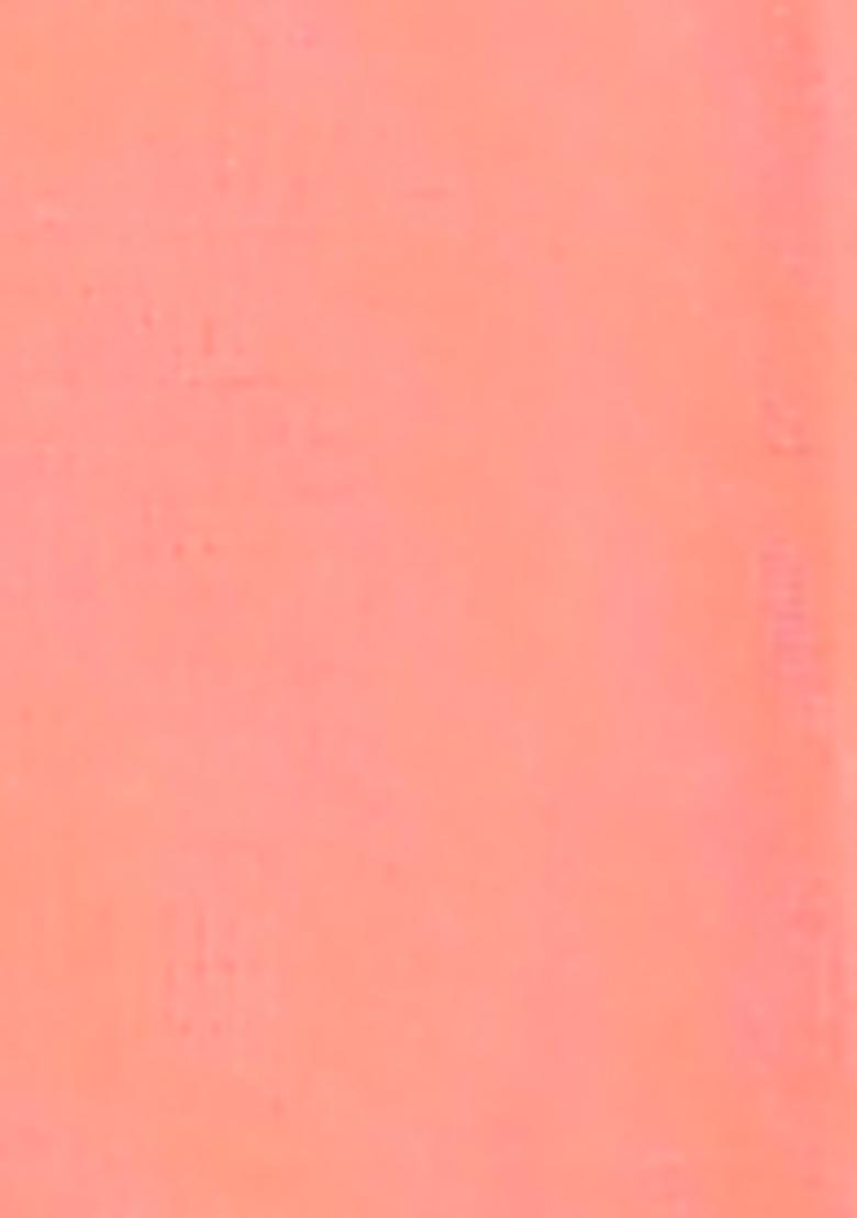 Peach Handloom Pure Cotton Saree Set