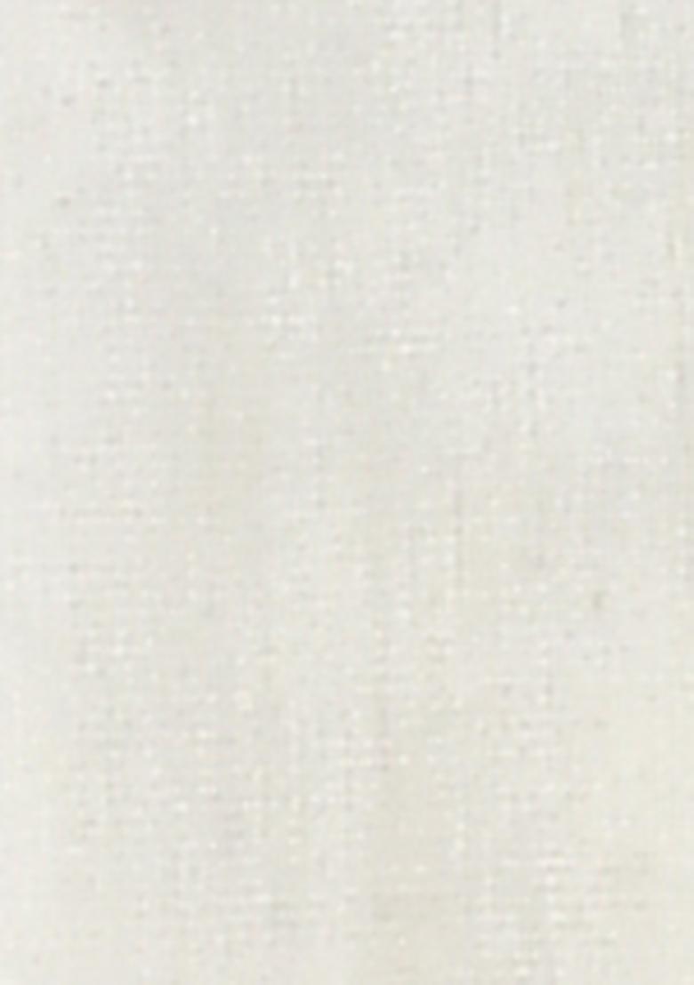 Off White Handloom Pure Cotton Saree Set