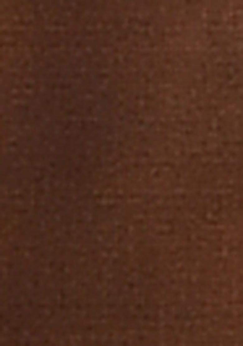 Brown Handloom Pure Cotton Saree Set