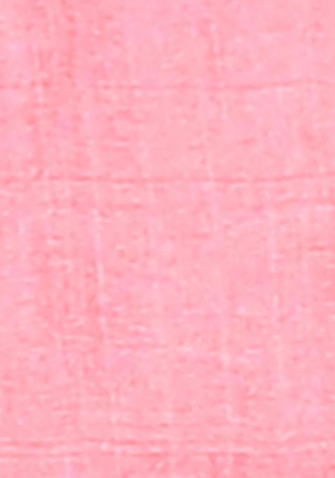 Pink Handloom Pure Tussar Silk Saree Set
