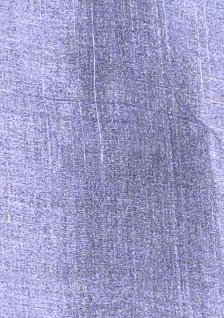 Grey Handloom Pure Tussar Silk Saree Set