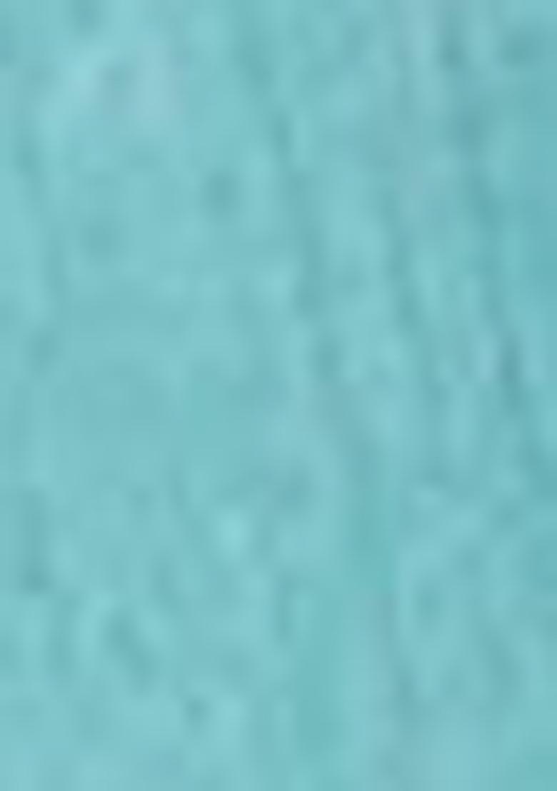 Blue Printed Satin Pre Stitched Saree