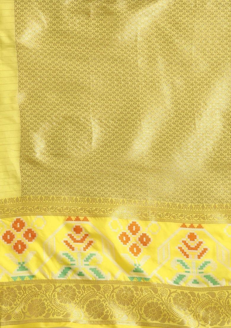 Grey Woven Design Banarasi Silk Saree