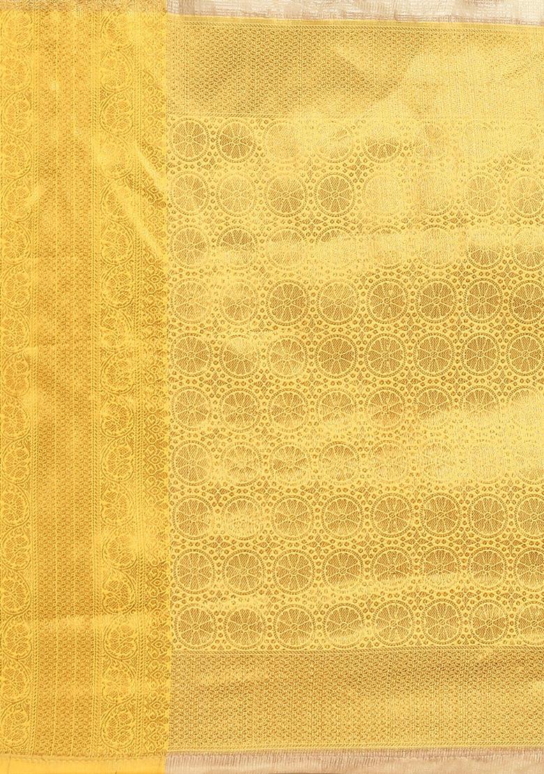 Pink Woven Design Tissue Silk Saree