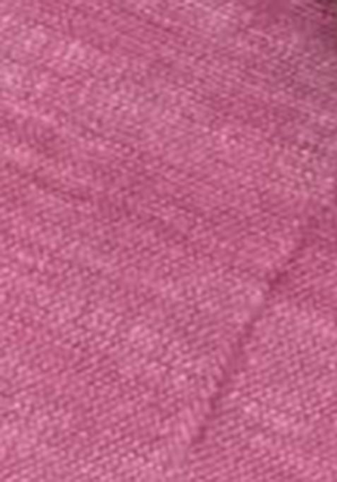 Pink Handloom Khadi Cotton Silk Saree Set