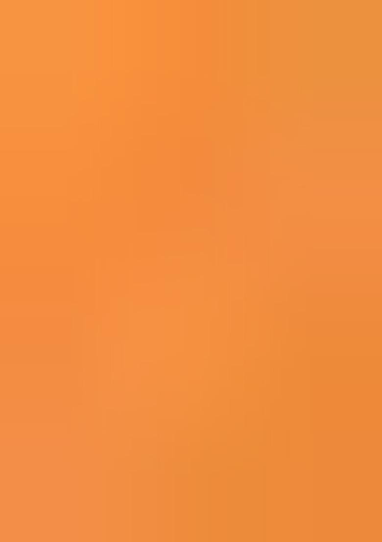 Orange Solid Silk Saree Set