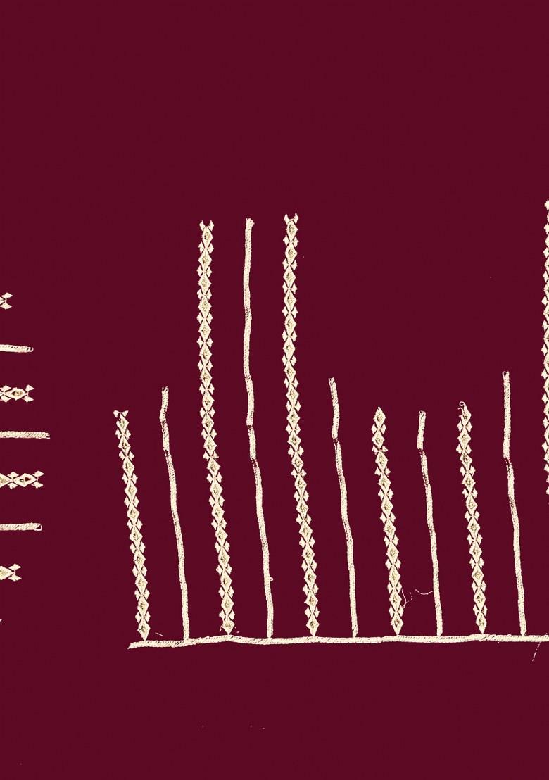 Maroon Embroidered Gorgette Saree Set