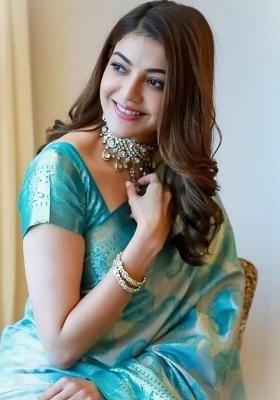 Sky Jacquard Work Silk Saree Set