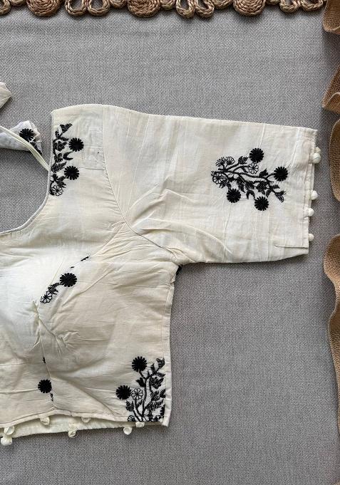 Green Ikat Silk Saree Set