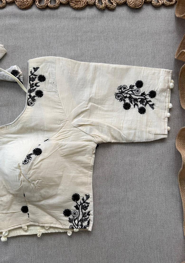 Wine Ikat Silk Saree Set