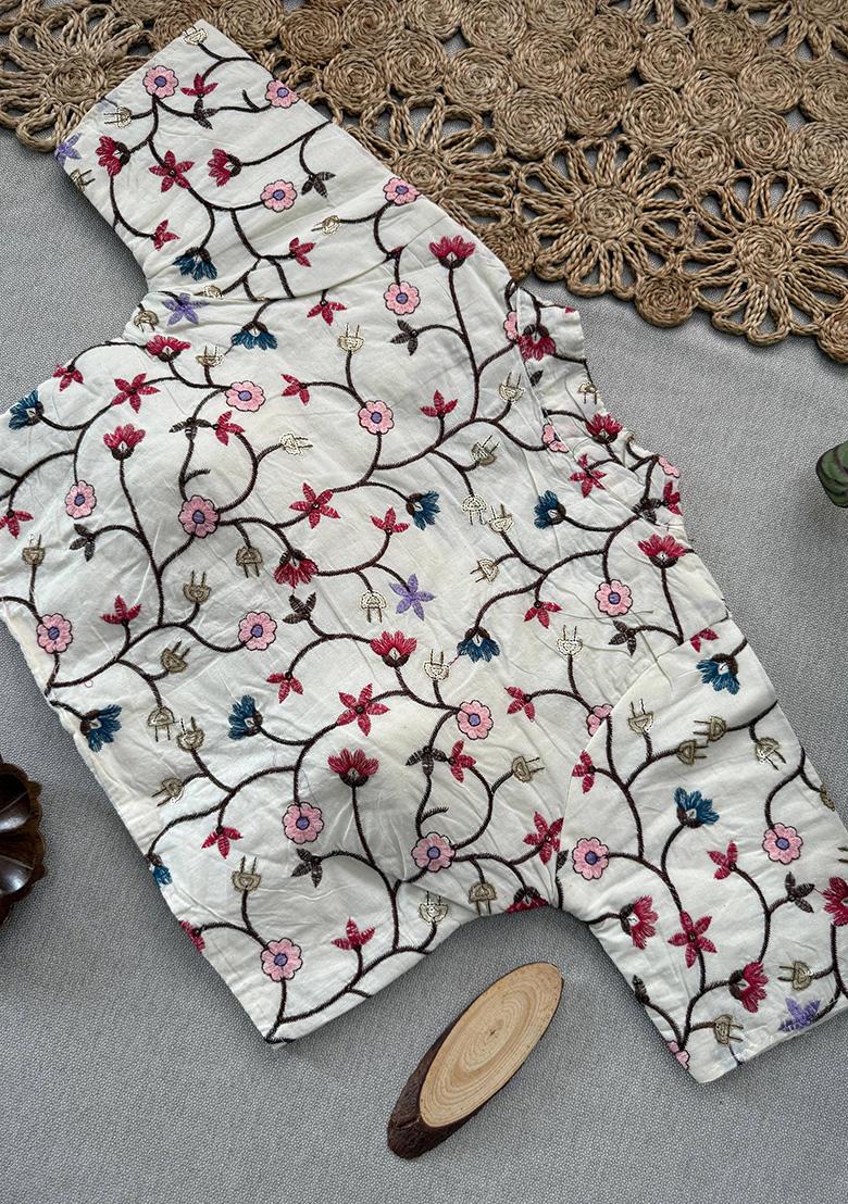 Green Ikat Silk Saree Set