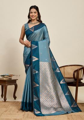 RAMA Zari Work Silk Saree Set