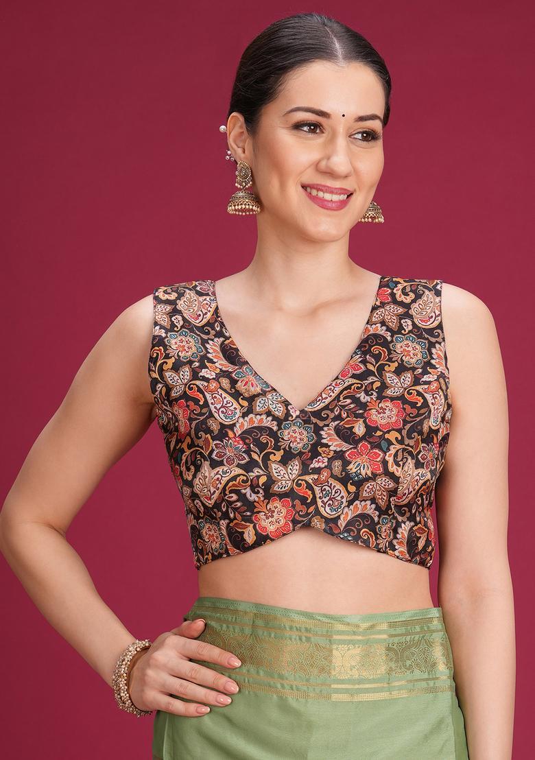 Maroon Woven Design Silk Saree Set - Indya