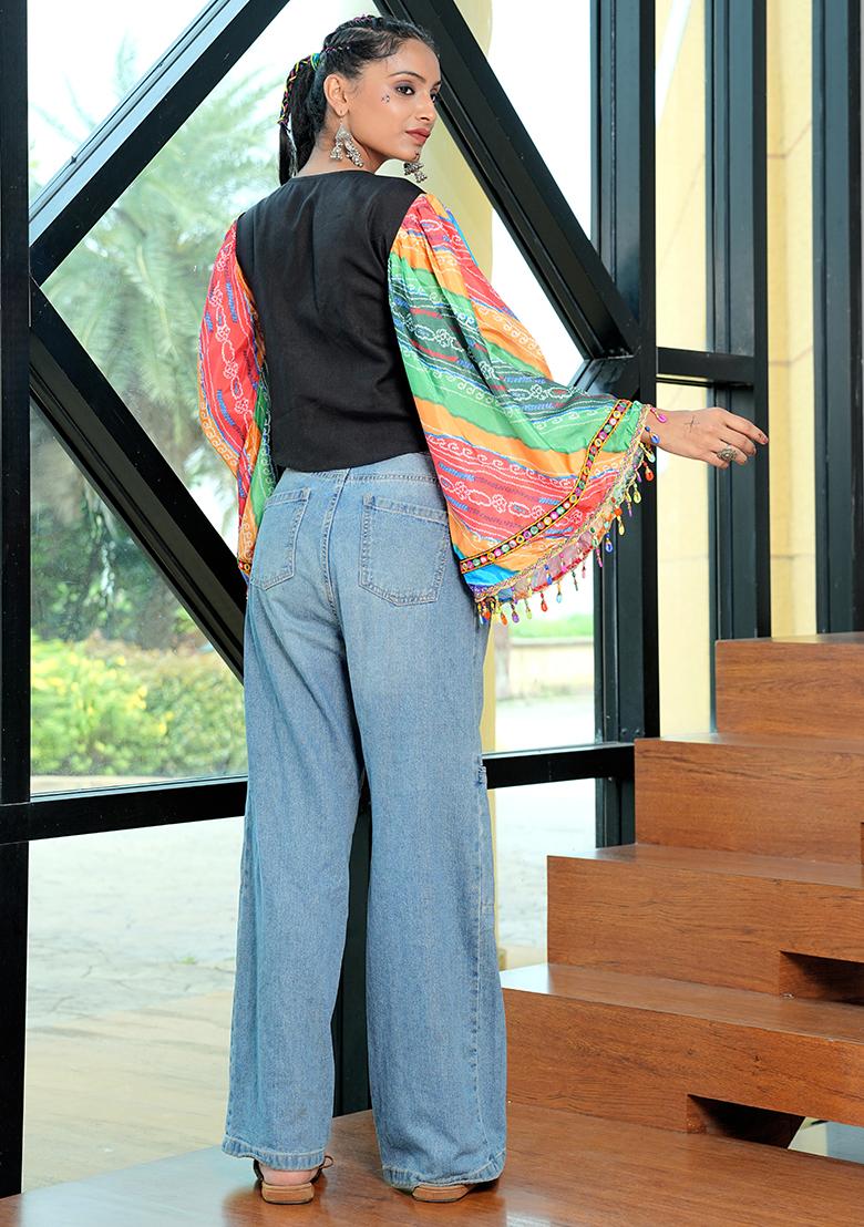 Multi Embroidererd Cotton Kurti