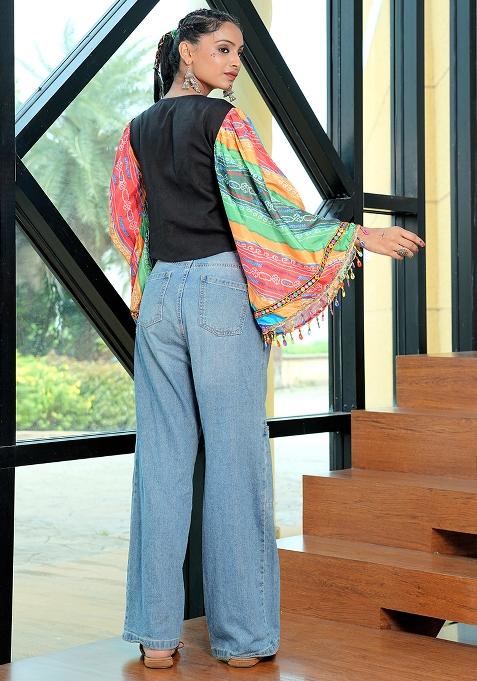 Multi Embroidererd Cotton Kurti