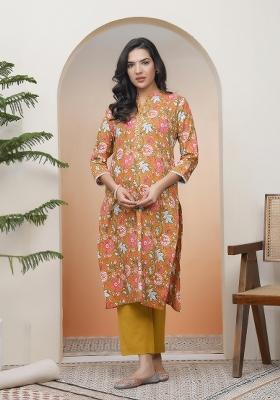 Multicolour Embroidery Sequence Faux Georgette Gown With Dupatta