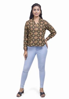 Multicolor Printed Cotton Tunic