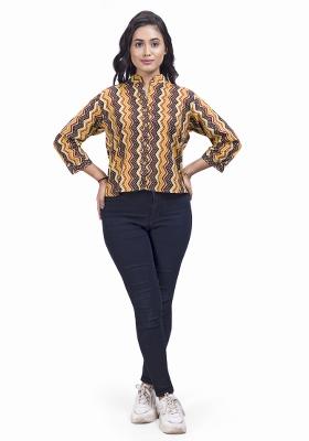 Multicolor Printed Cotton Tunic