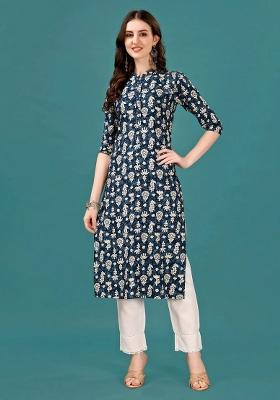 Multicolor Embroidery Rayon Top