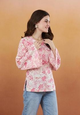 Pink Rayon Top