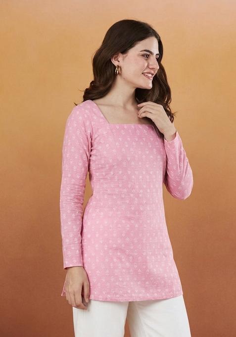 Pink Rayon Top