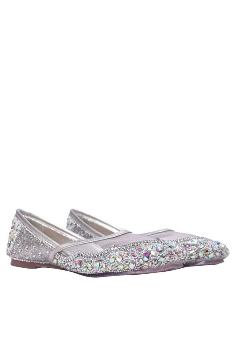 Alzic Green Womens Ethnic Jutti Handcrafted Traditional Slip on Flat Footwear - Indya