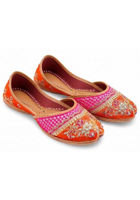 Embroidered Jutti for Women Traditional Slip