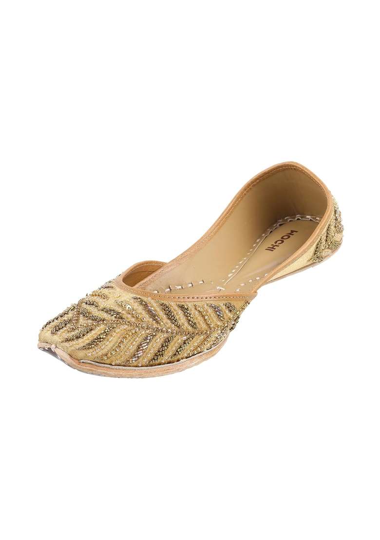 Mochi Women Ethnic Synthetic Sandals - Indya