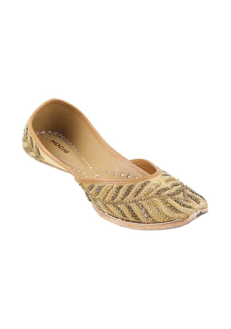 Mochi Women Ethnic Synthetic Sandals - Indya
