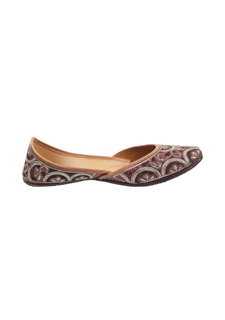 Mochi Women Leather Mojari - Indya