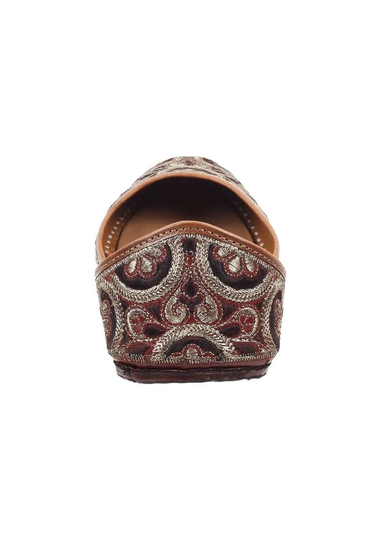 Mochi Women Leather Mojari - Indya