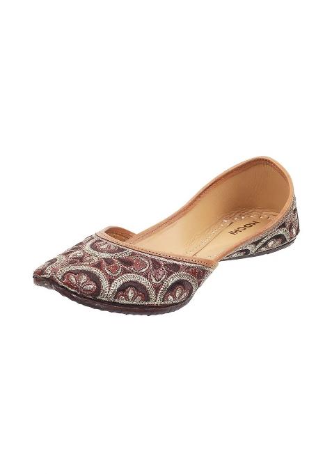 Mochi Women Leather Mojari