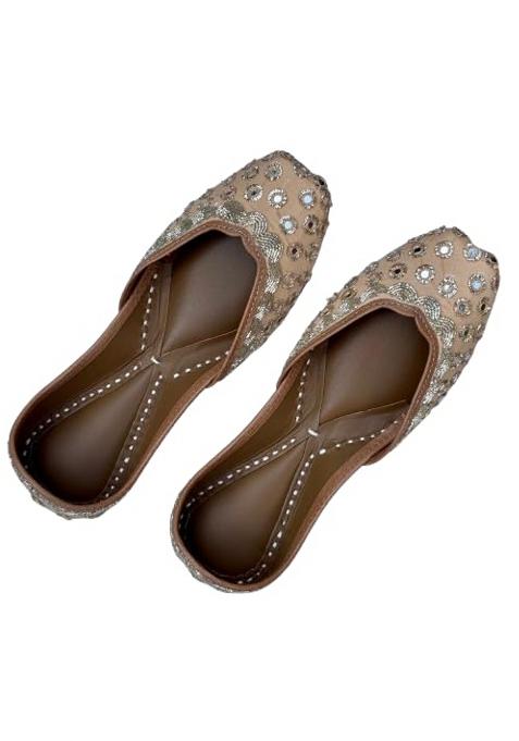 Sandoori Designed Trending Punjabi Juttis for Women Original Leather Soft Durable Bite Free and Pinch Free