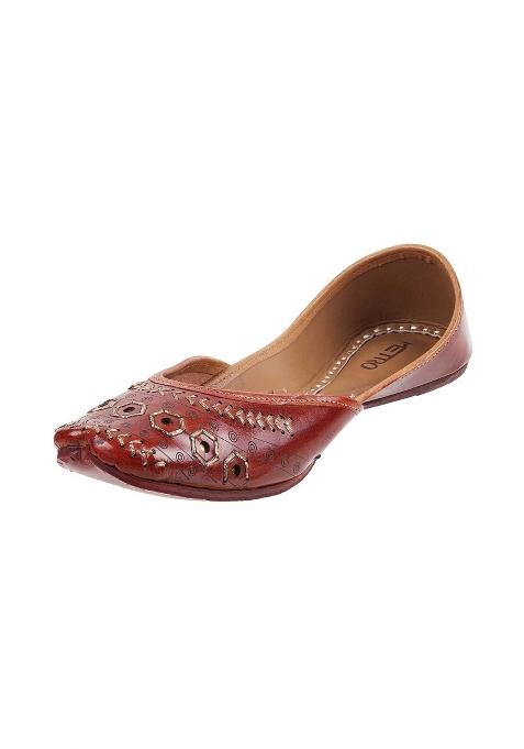 Metro Womens Leather Mojaris