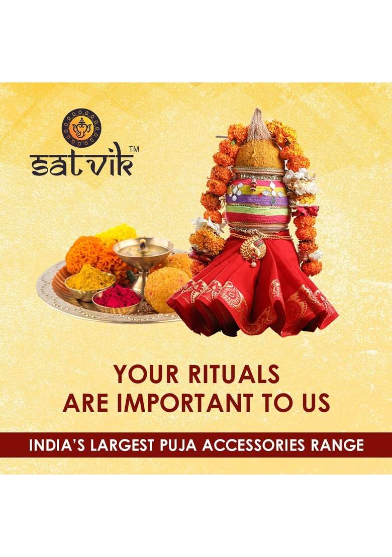 Satvik Gold 2 Pc Set of Brass Kerala Samai Diwali Deepak for Puja Pooja Step Diya Lamp Peacock Kutthu Vilakku - Indya