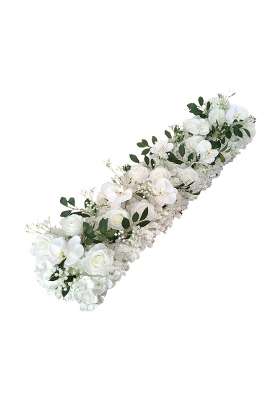 Zelphora Flower Panel Backdrop Decoration Artificial Rose for Wedding Event Wall Door