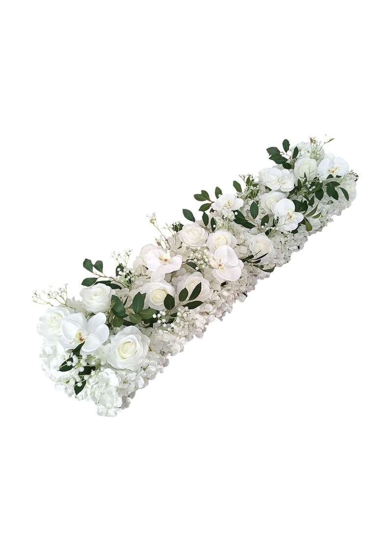 Zelphora Flower Panel Backdrop Decoration Artificial Rose for Wedding Event Wall Door - Indya